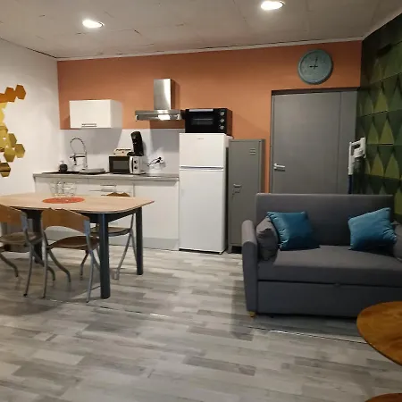Apartment L'annexe De L'usine Moderne De Campagne Saint-Quentin-Lamotte-Croix-au-Bailly